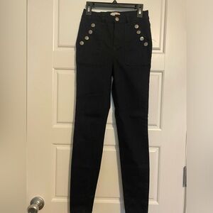 GB Juniors Black Denim Pants Size 1